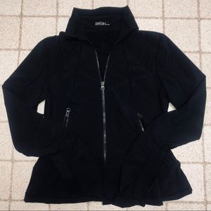 Zella size small ruffle jacket